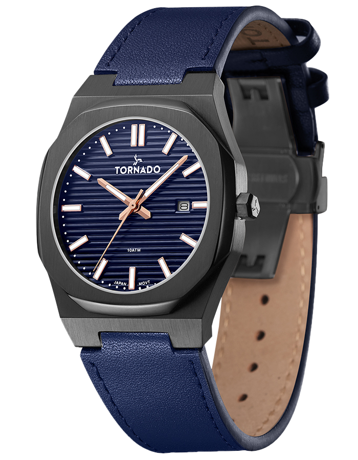 Navy Blue + Black