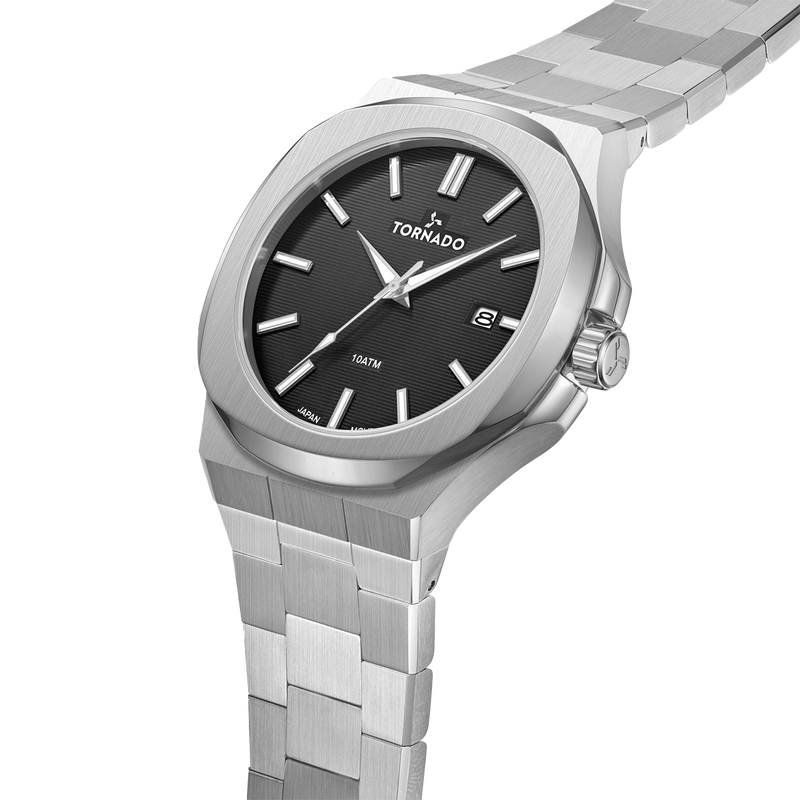 Black + Silver