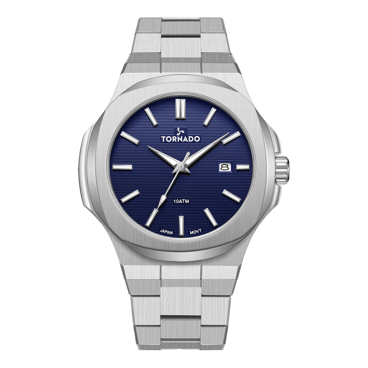 Blue + Silver