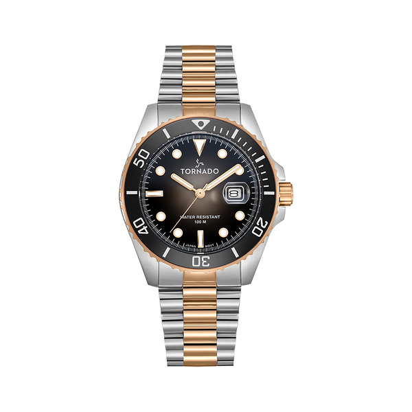 LUMINA Analog Silver Rose Gold