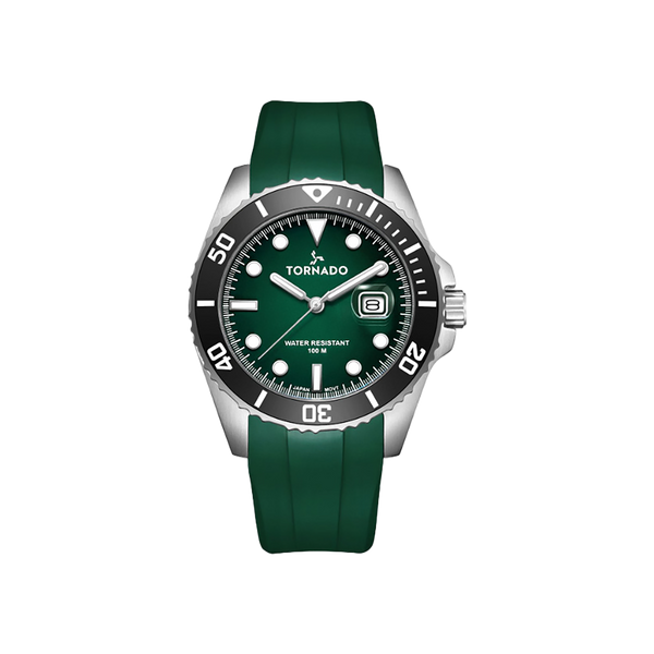 LUMINA Analog Silver Green