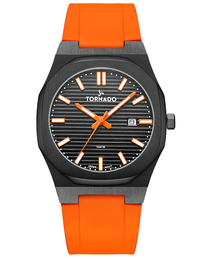 Black + Orange