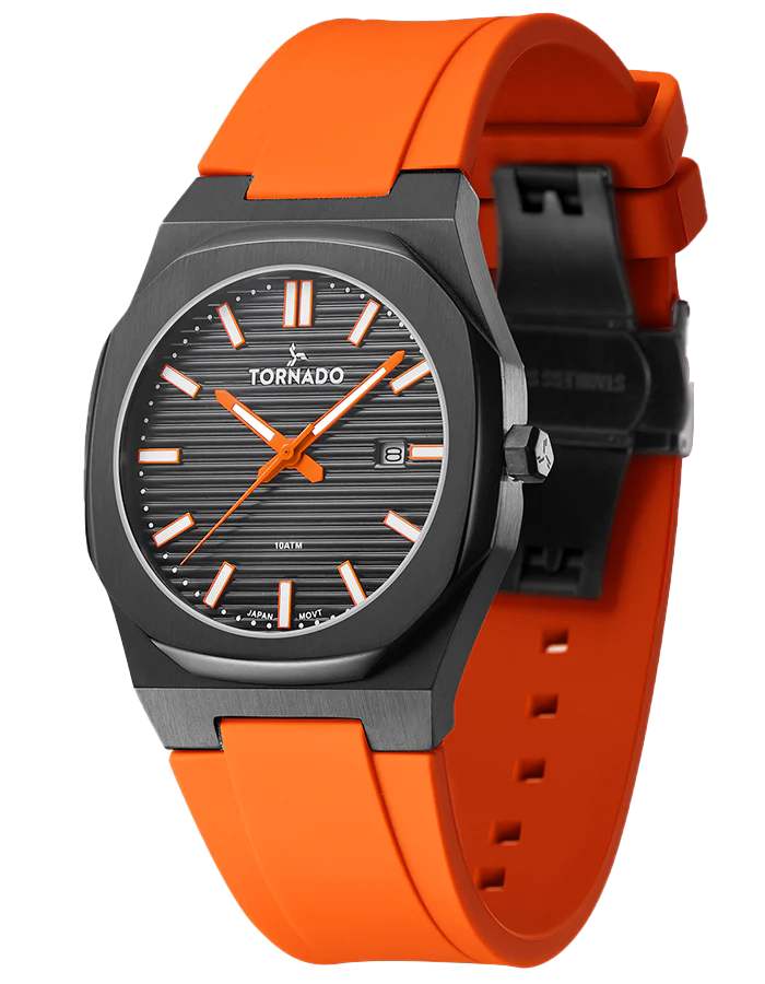 Black + Orange