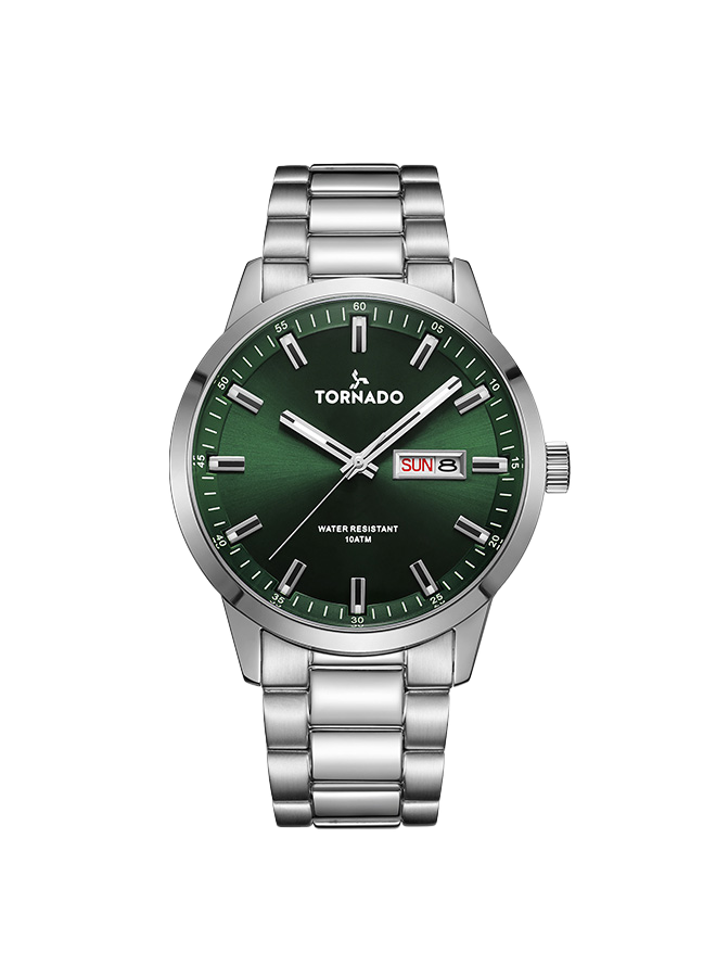 Green + Silver