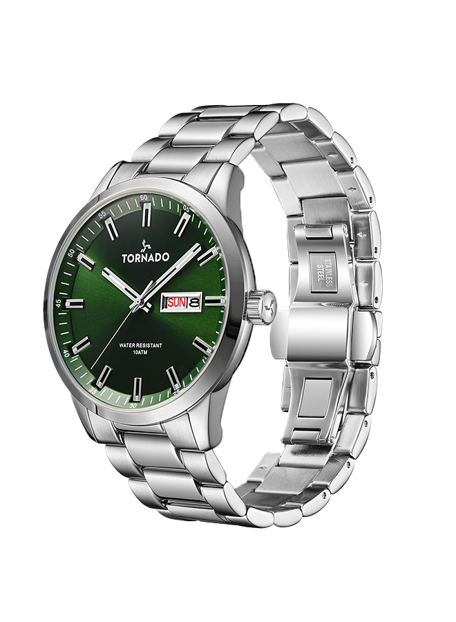 Green + Silver