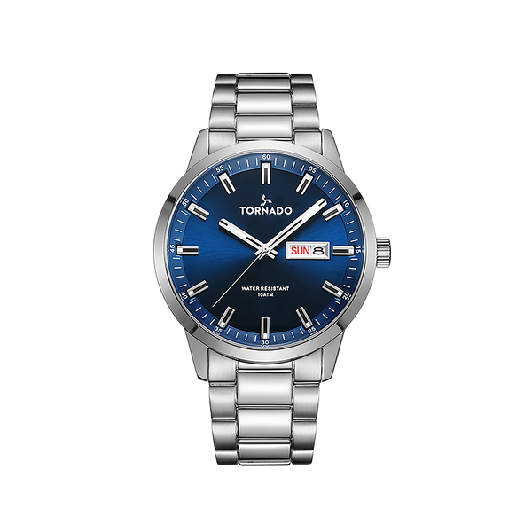 SPECTRA Analog Blue Silver