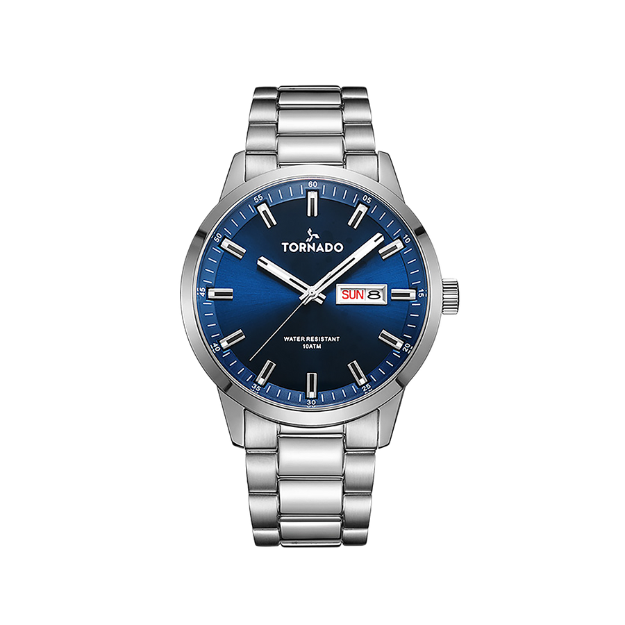 SPECTRA Analog Blue Silver