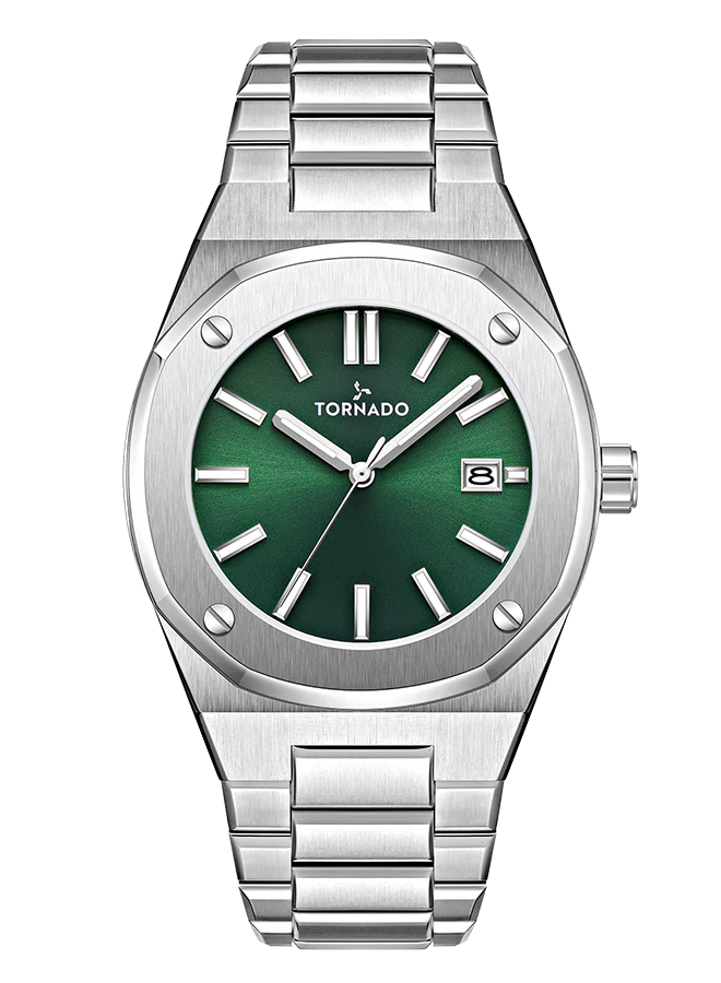 Green + Silver