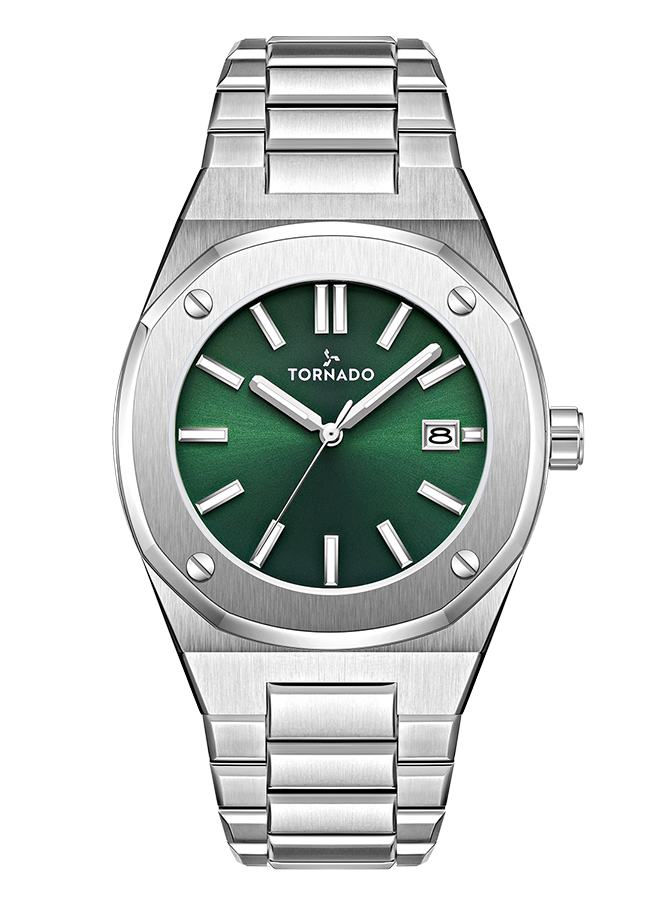 AURORA Twilight Analog Emerald Green Watch