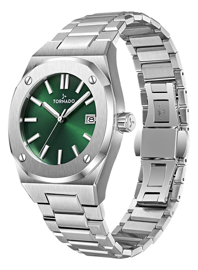 Green + Silver