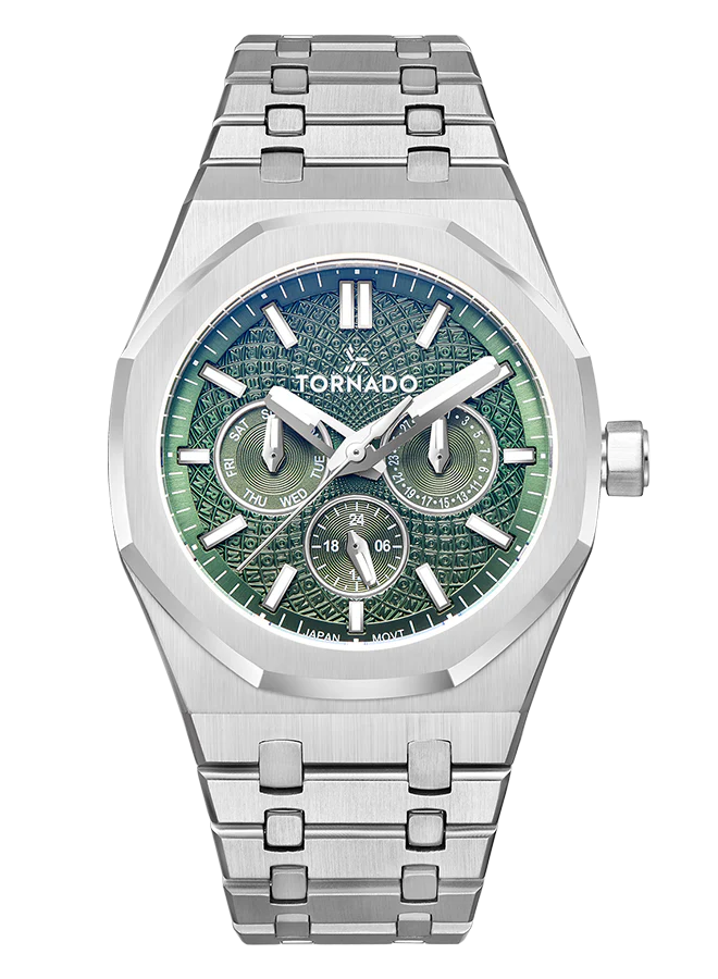 Green + Silver