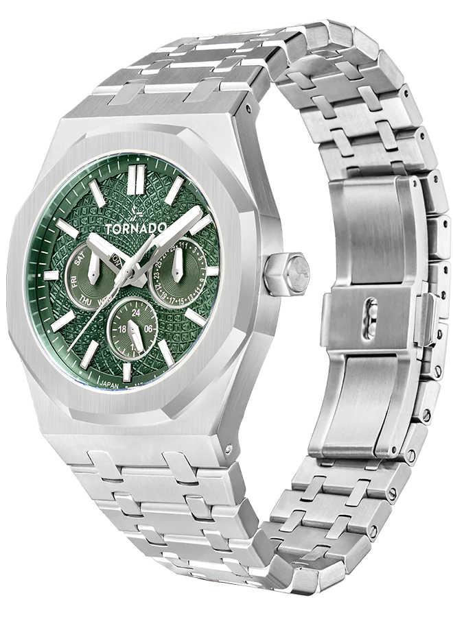Green + Silver