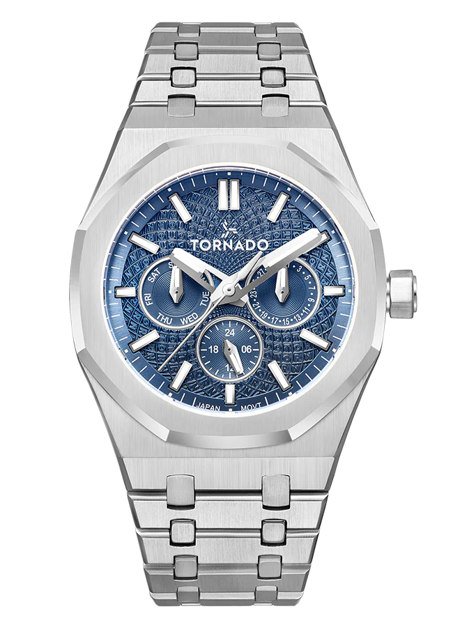 Blue + Silver