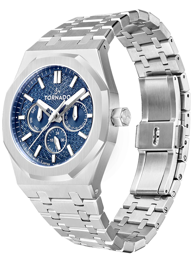 Blue + Silver