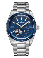 AUTONOVA Automatic Watch - Deep Blue Silver