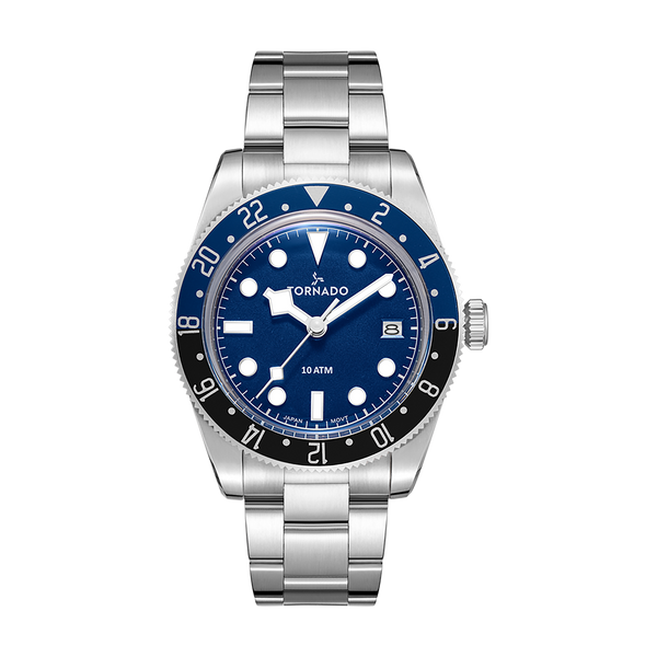 LUMINA DATE JUST Analog Blue