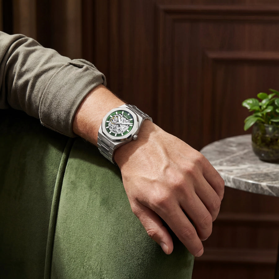 AUTONOVA Automatic Silver Green