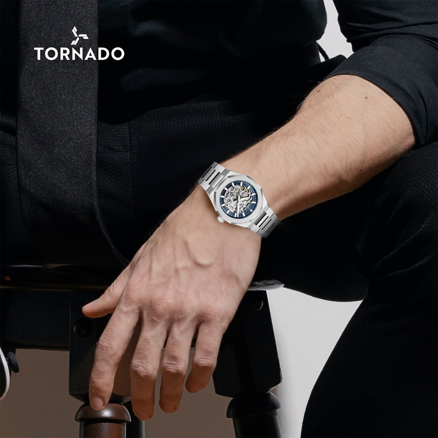 AUTONOVA Automatic Blue Silver