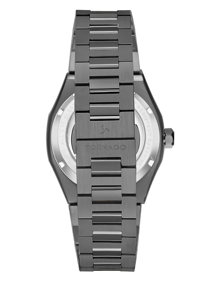 Grey + Gun Metal