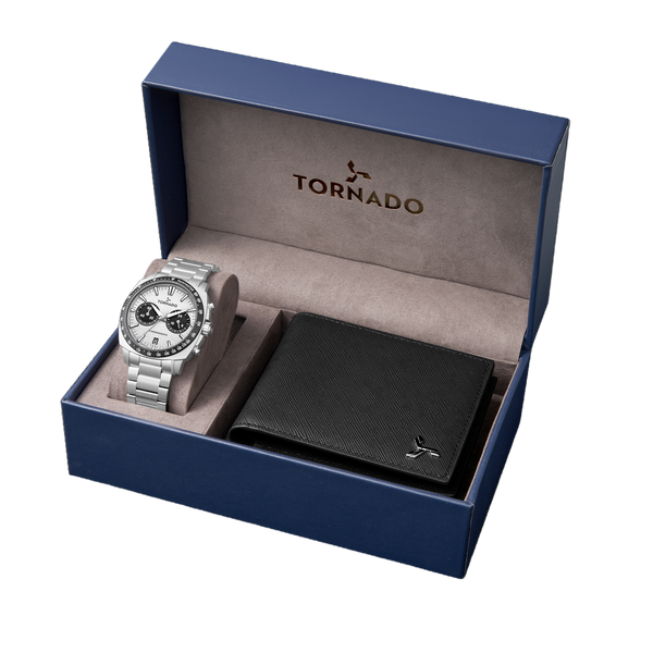 GIFT BOX Chronograph Silver
