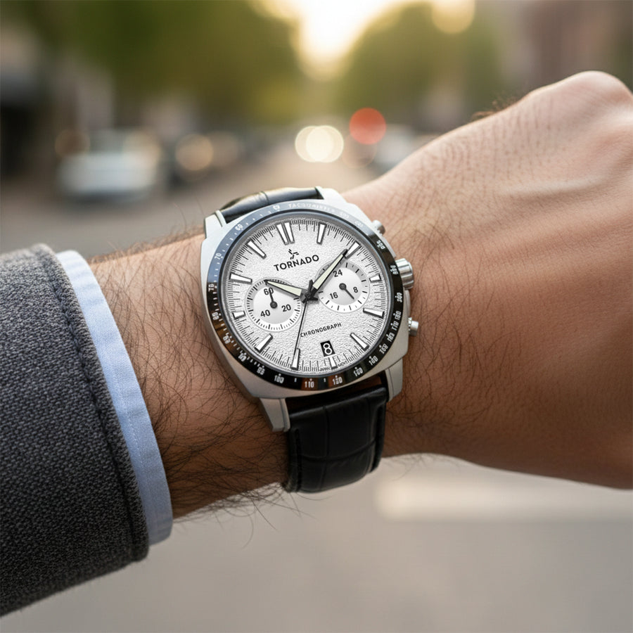 GIFT BOX Chronograph White