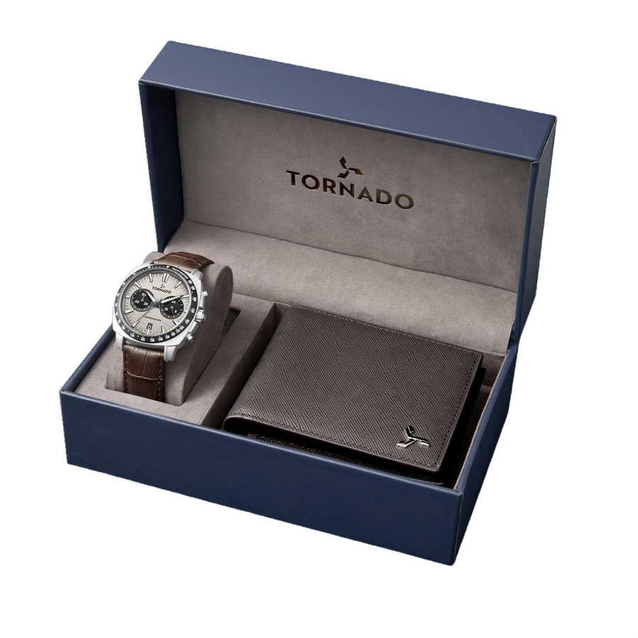 GIFT BOX Chronograph Ivory