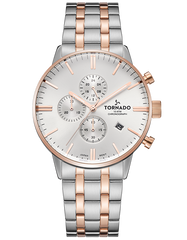 CLASSIC Chronograph Watch - Silver Rose Gold