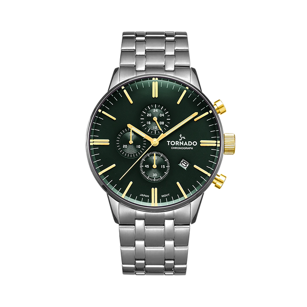 CELESTIA ELITE Chronograph Silver Green