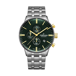 CELESTIA ELITE Chronograph Silver Green