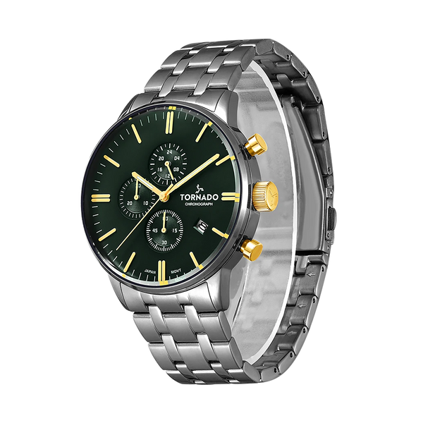 CELESTIA ELITE Chronograph Silver Green