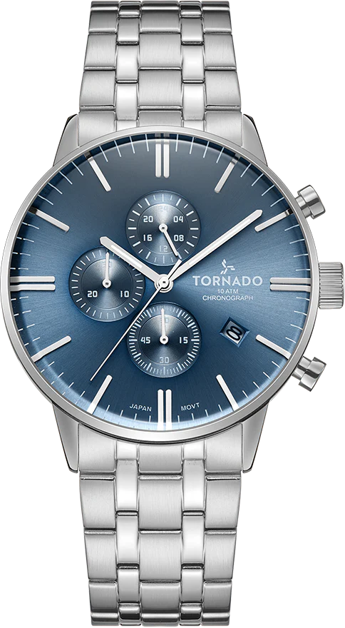 Blue + Silver