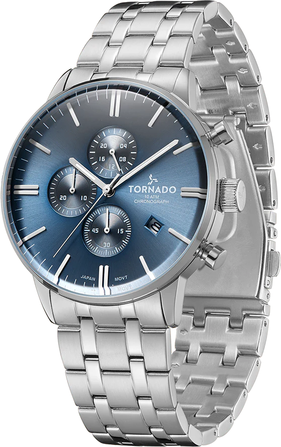Blue + Silver