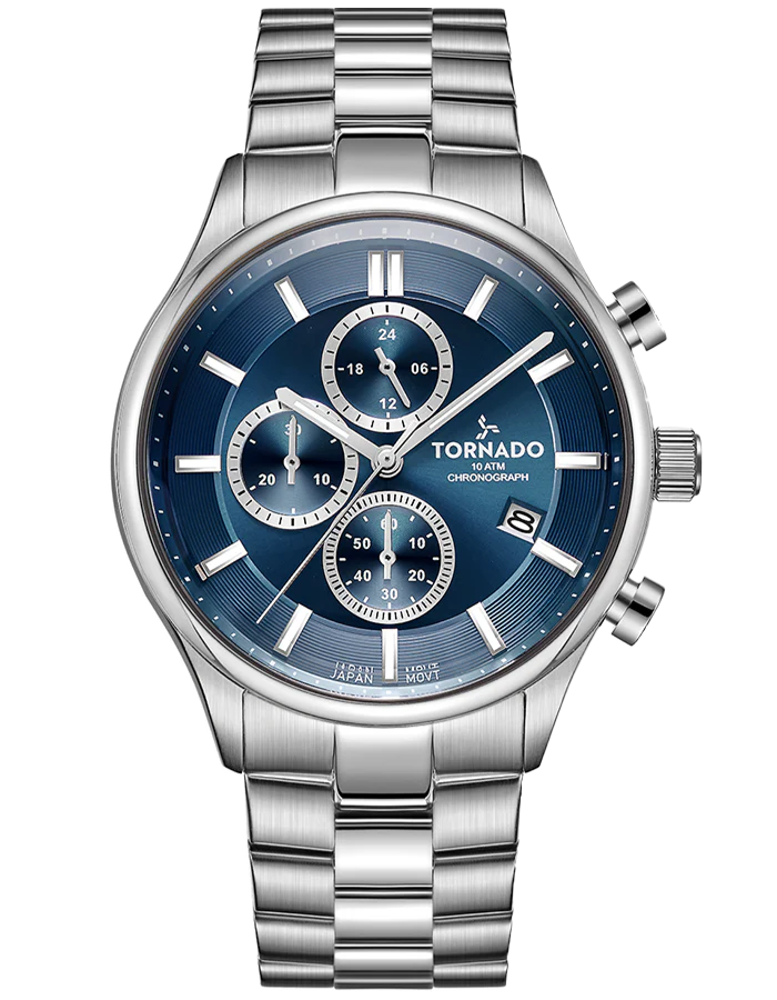 Blue + Silver