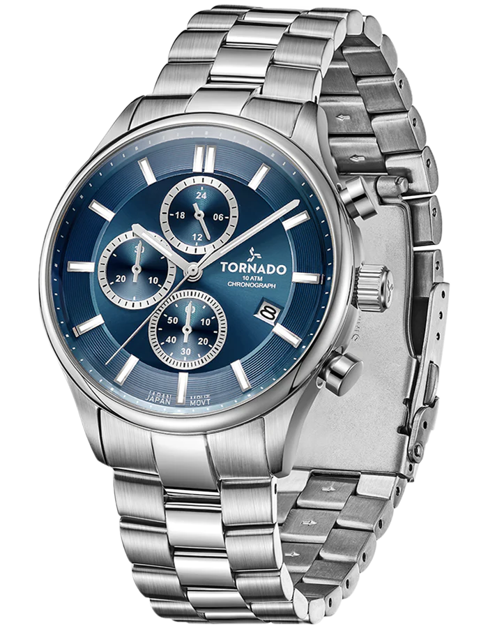 Blue + Silver