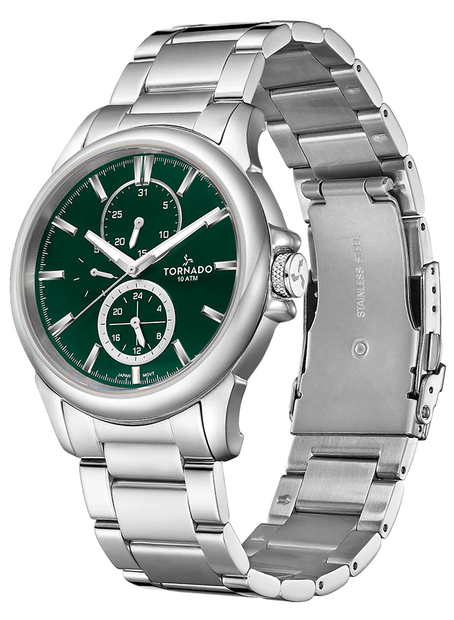 Green + Silver