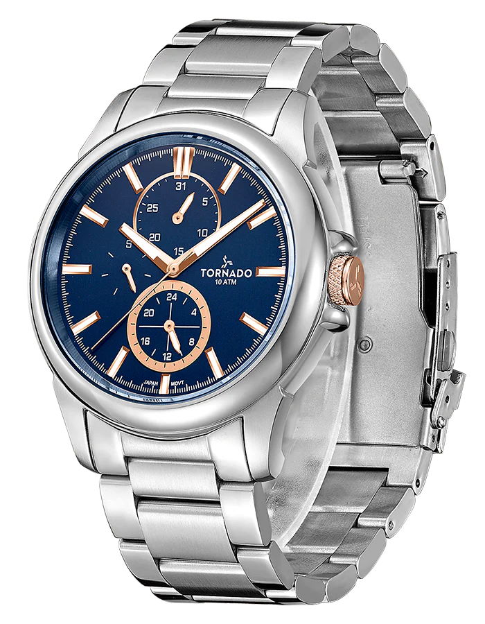 Blue + Silver