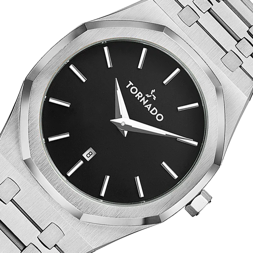Black + Silver