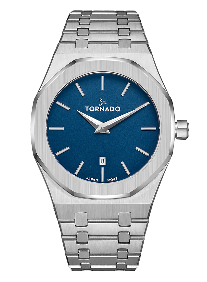Blue + Silver