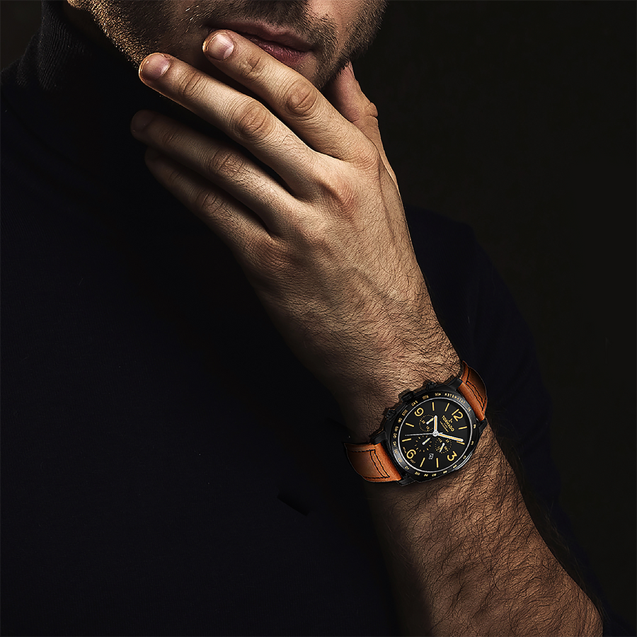 LUMINA CHRONOSPHERE Chronograph Black