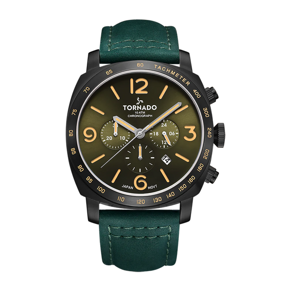 LUMINA CHRONOSPHERE Chronograph Green Black