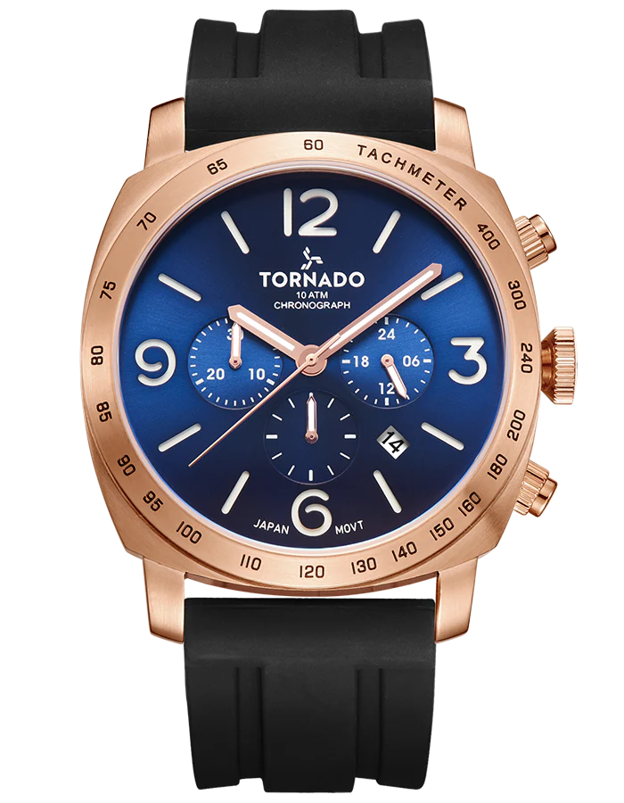 Rose Gold + Black