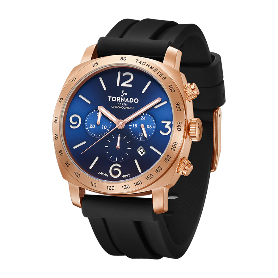 LUMINA CHRONOSPHERE Chronograph Rose Gold