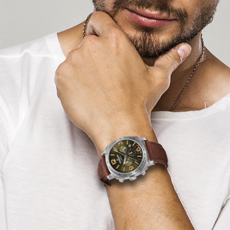 LUMINA CHRONOSPHERE Chronograph Brown