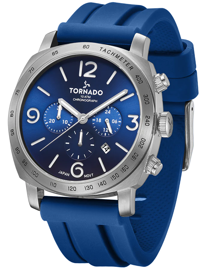Blue + Silver