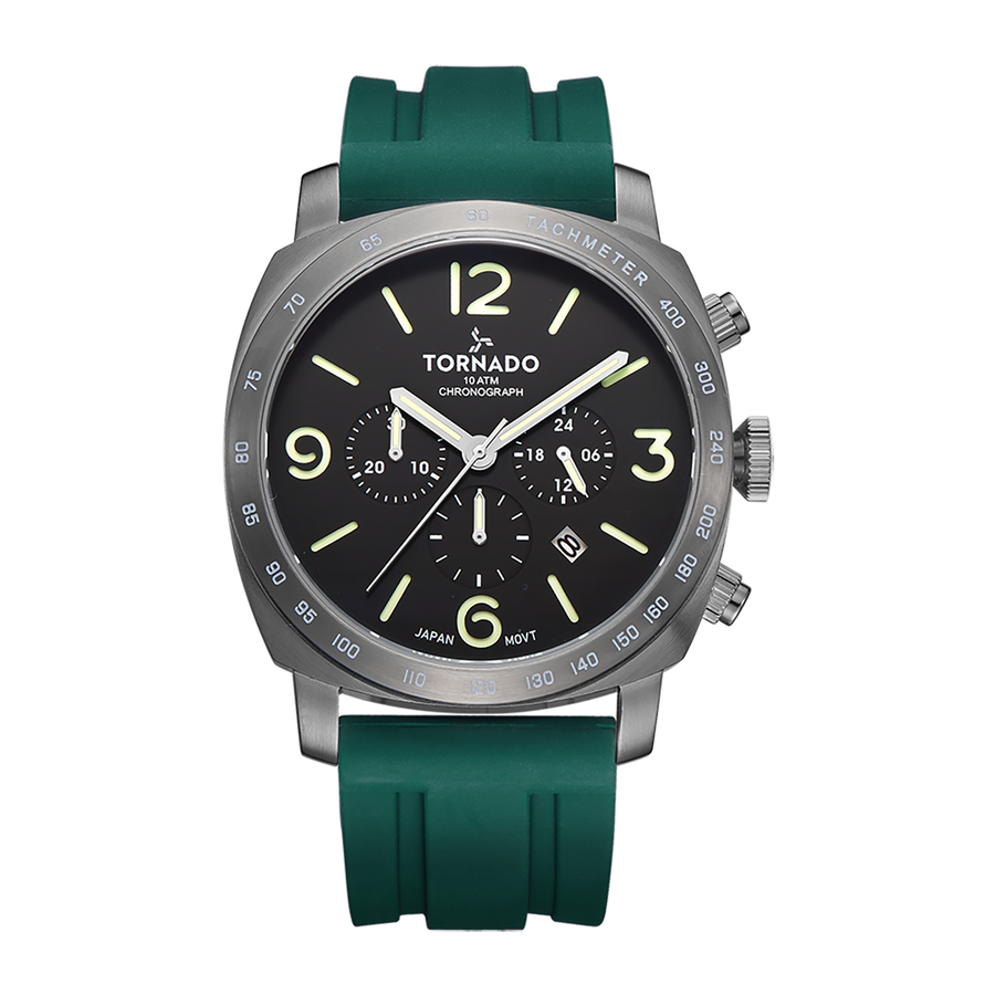 LUMINA CHRONOSPHERE Chronograph Green