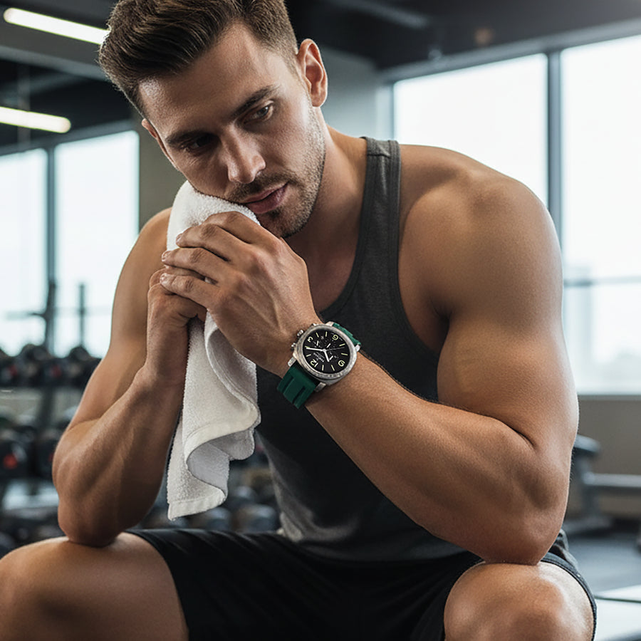 LUMINA CHRONOSPHERE Chronograph Green