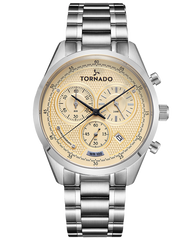 CLASSIC Chronograph Watch - Ivory Silver