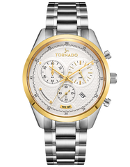 CLASSIC Chronograph Watch - Gold Silver
