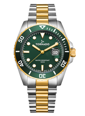 LUMINA Analog Watch - Green Gold