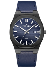 SPECTRA Analog Silicon Watch - Navy Blue Black